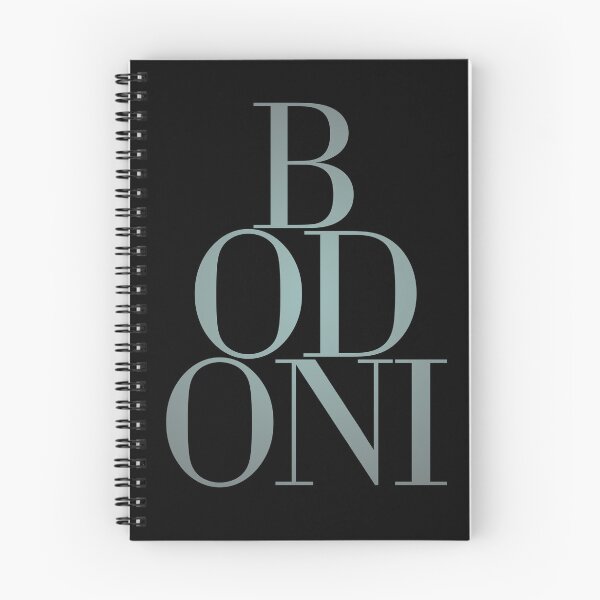 Item preview, Bodoni Type v.5 designed and sold by x1brett.