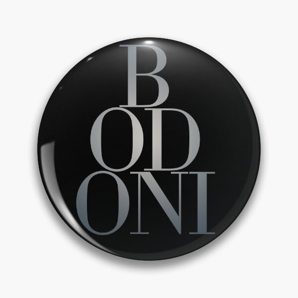 Item preview, Bodoni Type v.6 designed and sold by x1brett.