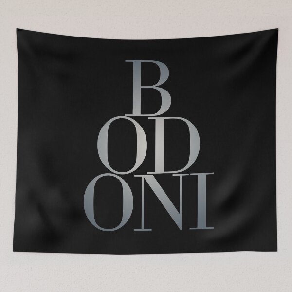 Item preview, Bodoni Type v.6 designed and sold by x1brett.