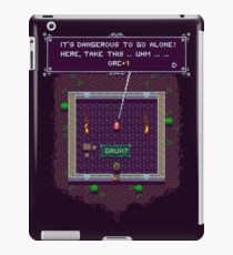 It's dangerous to go alone iPad Case/Skin