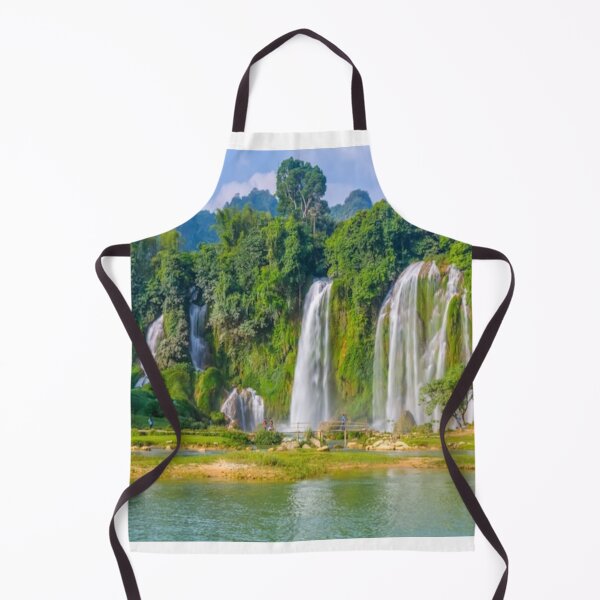 Item preview, Beautiful green landscape with green trees and mountain art designed and sold by BEAUTY ⭐⭐⭐⭐⭐.