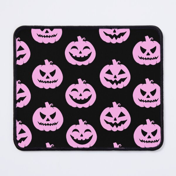 Item preview, Halloween Pumpkin Pumpkins Black Pastel Pink designed and sold by nahdaaj.