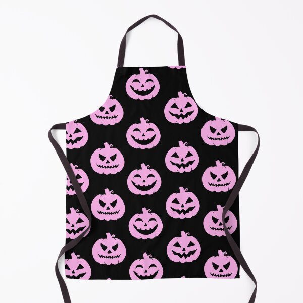Item preview, Halloween Pumpkin Pumpkins Black Pastel Pink designed and sold by nahdaaj.