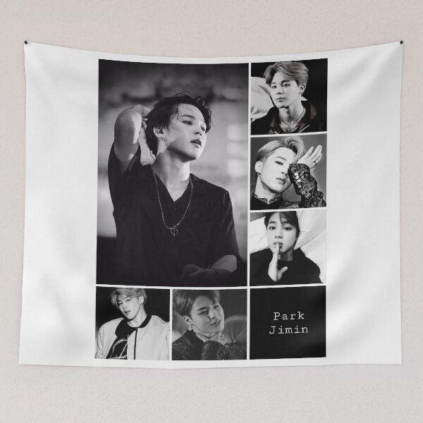 Item preview, Park Jimin collage designed and sold by mmm-smell.