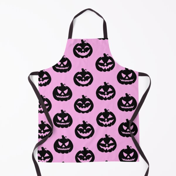 Item preview, Halloween Pumpkin Pumpkins Black Pastel Pink designed and sold by nahdaaj.