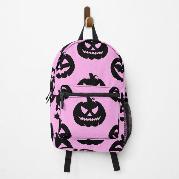 Item preview, Halloween Pumpkin Pumpkins Black Pastel Pink designed and sold by nahdaaj.