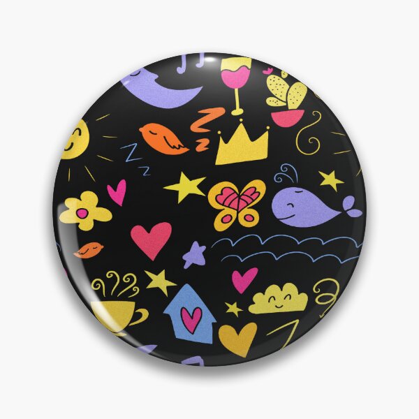 Item preview, Colorful doodle pattern designed and sold by ILIA ILO.