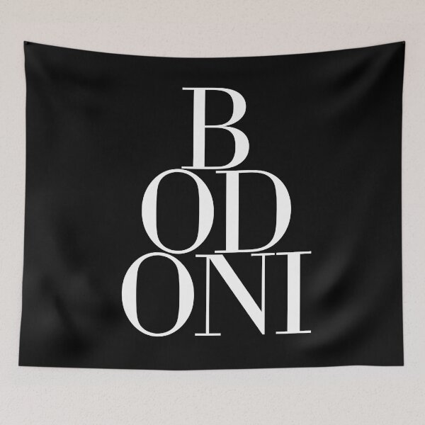 Item preview, Bodoni Type v.8 designed and sold by x1brett.