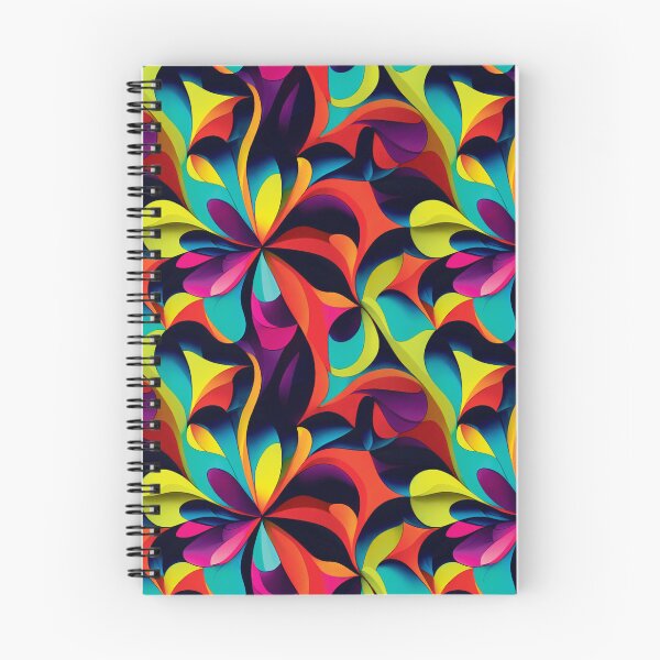 Item preview, Colorful Psychedelic Retro Floral Dream designed and sold by Aexlotyl.