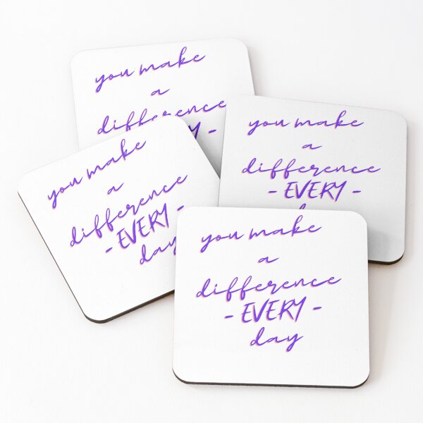 Item preview, You make a difference everyday designed and sold by GamersLands.