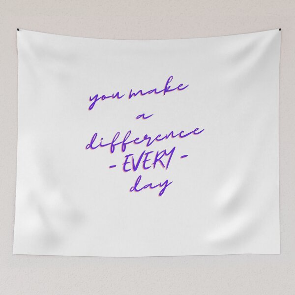 Item preview, You make a difference everyday designed and sold by GamersLands.