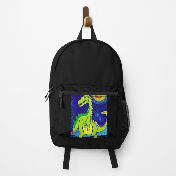 Item preview, LONG NECKED GREEN DINOSAUR VAN GOGH STYLE designed and sold by sailorsam1805.