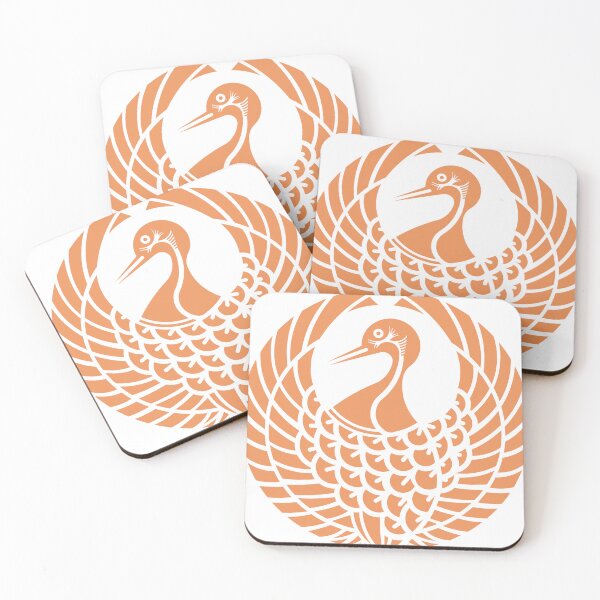 Item preview, Japanese Crests of Crane designed and sold by Karlsefni.