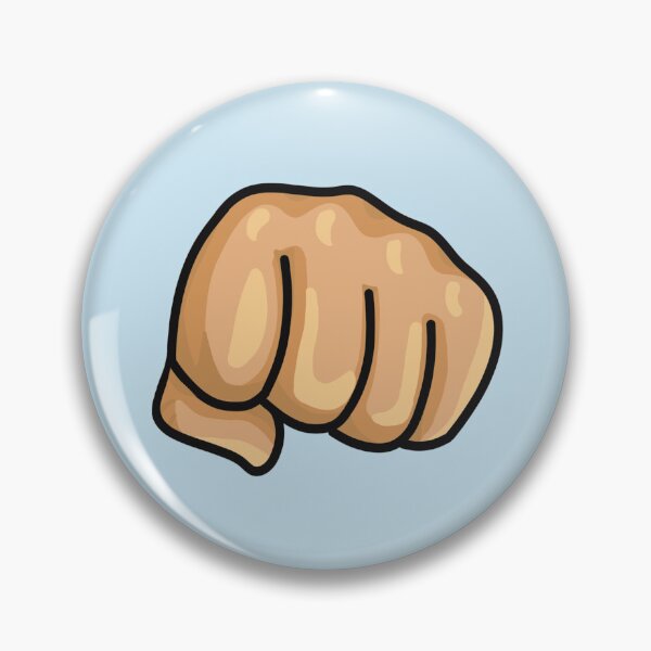 Item preview, Punch Hand Sign Digital Art designed and sold by art-by-patricia.