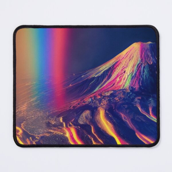Item preview, Volcano spewing rainbow lava designed and sold by chatzous.