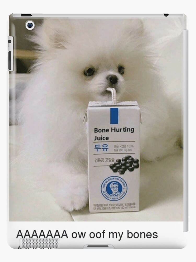 Bone Hurting Juice Meme Dog Ipad Case Skin By Balzac Redbubble - dog skin roblox