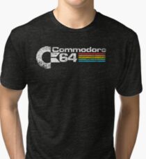 Retro Commodore 64 Tri-blend T-Shirt