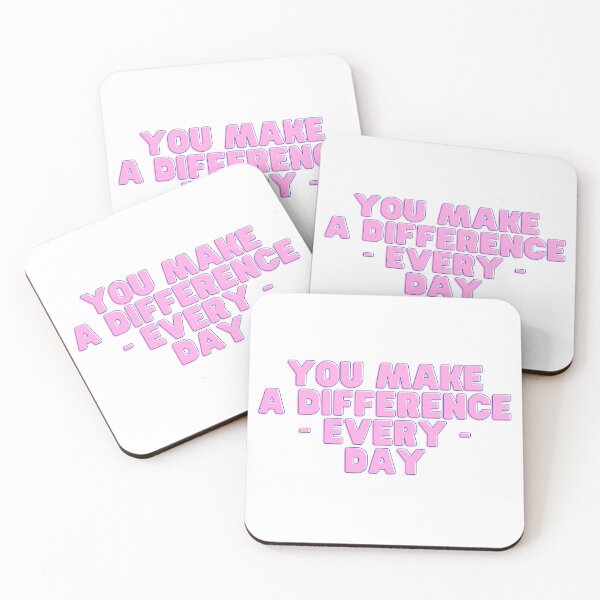 Item preview, You make a difference everyday designed and sold by GamersLands.