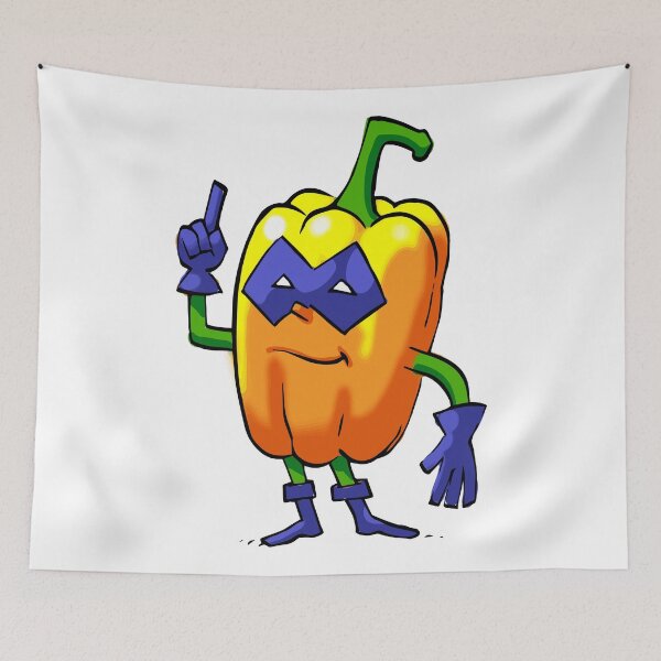 Item preview, Mystery Pepper Superhero Foodie I Love To Eat Peppers designed and sold by ProjectX23.