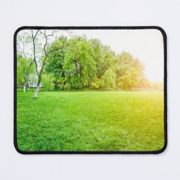 Item preview, Beautiful green landscape with green trees and mountain art designed and sold by BEAUTY ⭐⭐⭐⭐⭐.
