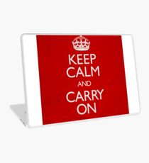 Keep Calm and Carry On Laptop Skin