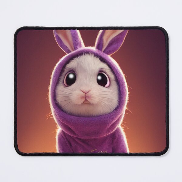 Item preview, Cute children's rabbit cuddly toy in a sweater designed and sold by JohnBellioArt.