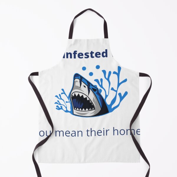 Item preview, Shark infested waters designed and sold by vini20shop ☑️ ⭐⭐⭐⭐⭐.