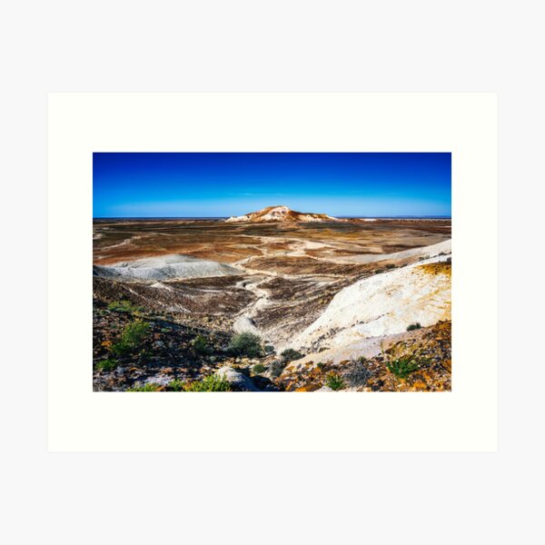 Painted Desert Landscape Art Print