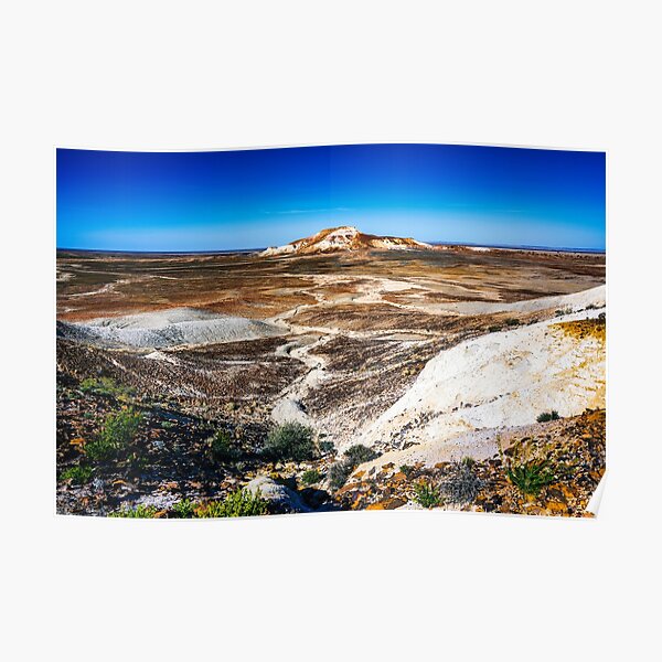 Painted Desert Landscape Poster