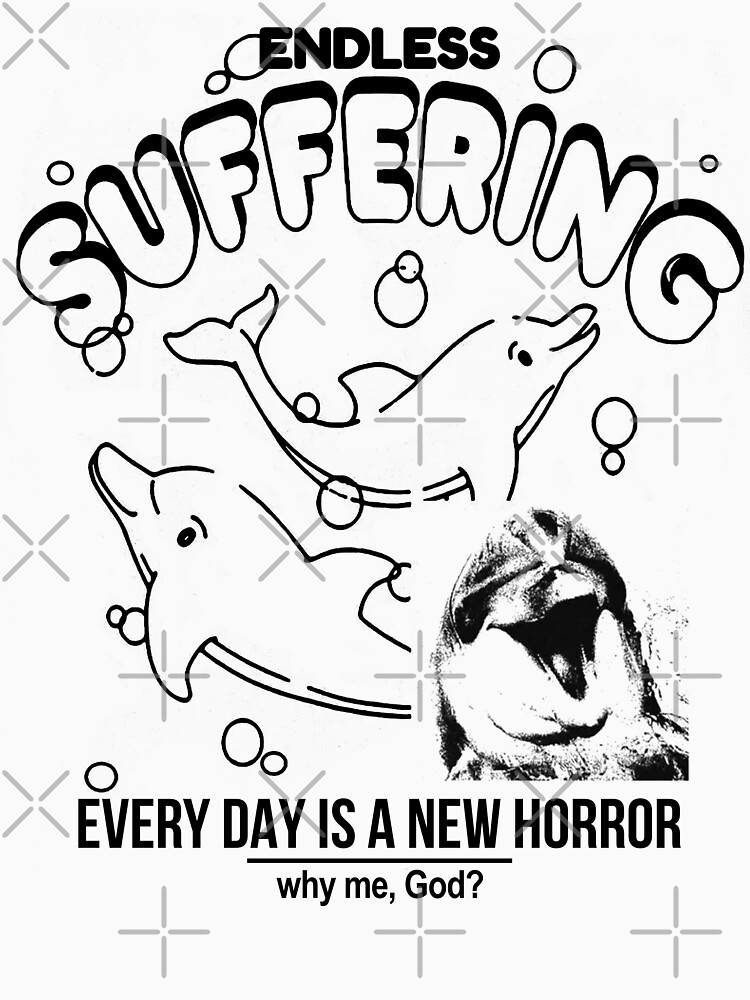 Dolphins endless Suffering everyday is a New Horror art shirt, hoodie,  sweater, long sleeve and tank top