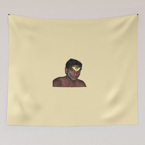 Item preview, Preparing for Kathkali dancing, Kerala India designed and sold by indiafrankk.