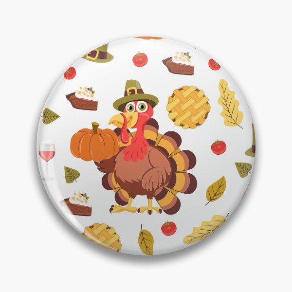 Item preview, Thanksgiving day autumn seamless pattern designed and sold by Akimatax ✯✯✯✯✯.