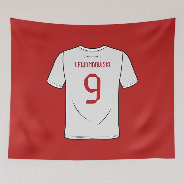 Item preview, Lewandowski Jersey Home UEFA 2022 designed and sold by cartmaxx2.
