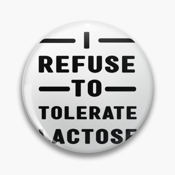 Item preview, Meme I Refuse To Tolerate Lactose Vintage Black designed and sold by Trostberger.