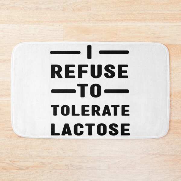 Item preview, Meme I Refuse To Tolerate Lactose Vintage Black designed and sold by Trostberger.