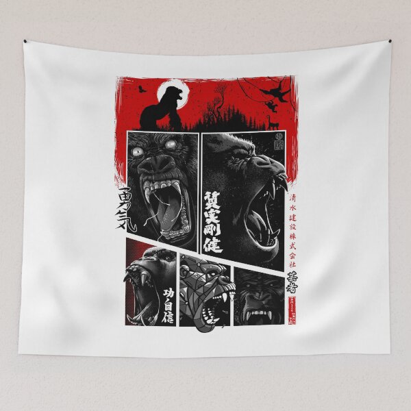 Item preview, cartoon gorilla designed and sold by albertocubatas.