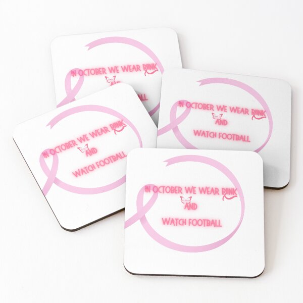 Item preview, In October We Wear Pink And Watch Football designed and sold by AMLUCI.