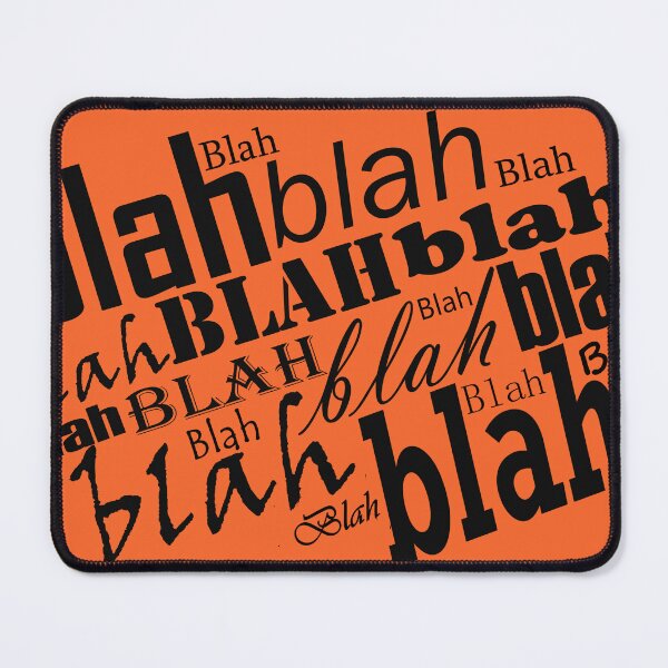 Item preview, Blah blah blah 1 designed and sold by Toomuchfunstuff.