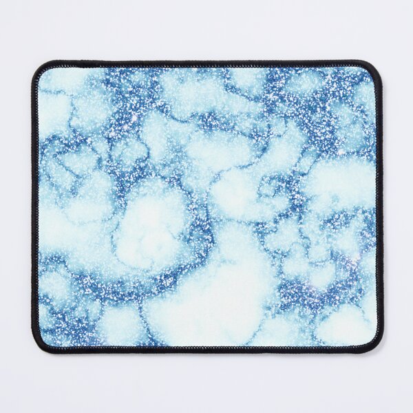Item preview, white & BLUE marble texture  designed and sold by sweary12.
