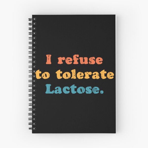 Item preview, Meme I Refuse To Tolerate Lactose Vintage Retro designed and sold by Trostberger.