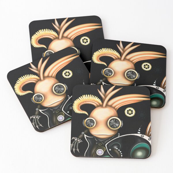 Item preview, Steampunk Axolotl I designed and sold by SteamedpunkVegg.