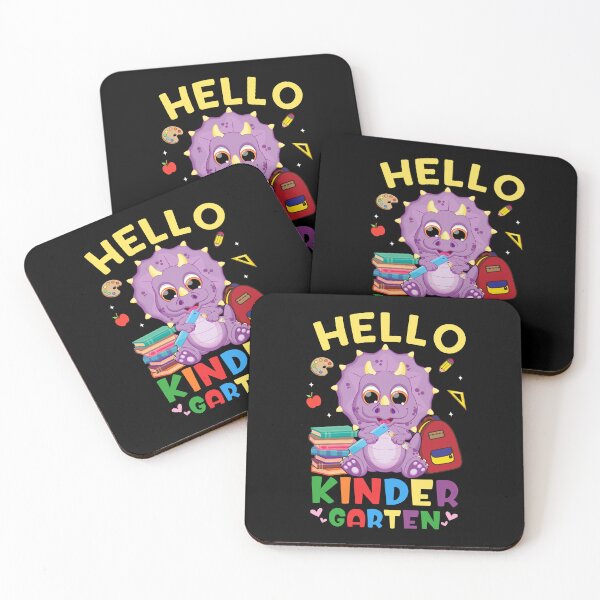 Item preview, Hello Kindergarten Cute Dinosaur Back To School designed and sold by shorgrahanv.