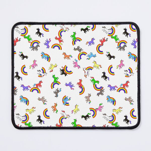 Item preview, Unicorns And Rainbows Epic Pattern designed and sold by jezkemp.