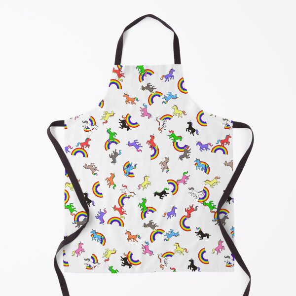 Item preview, Unicorns And Rainbows Epic Pattern designed and sold by jezkemp.