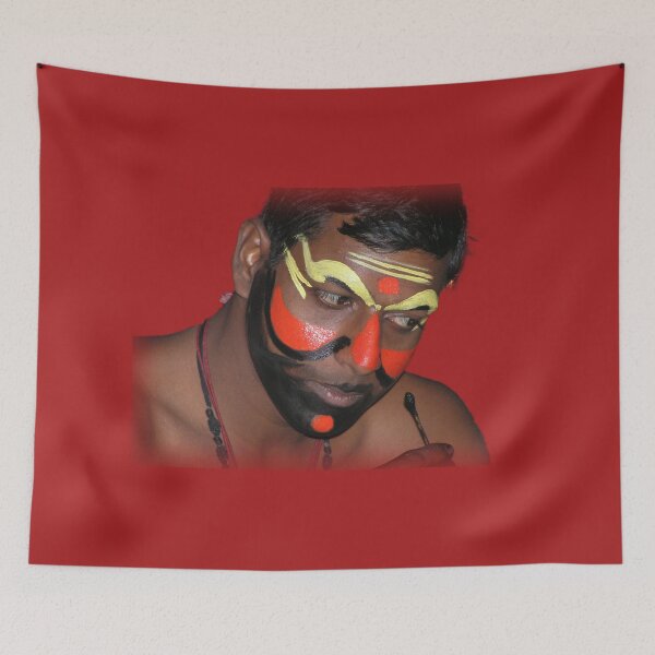 Item preview, Preparing for Keralan Kathkali dancing, India designed and sold by indiafrankk.