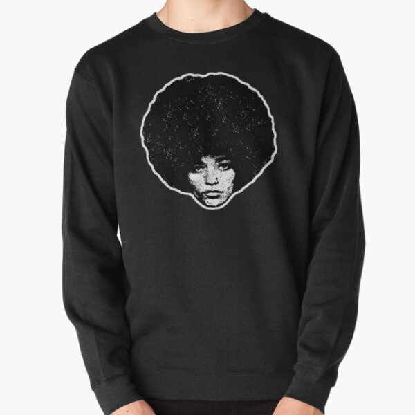 Angela Davis ~ Fight for your rights - Black version Pullover Sweatshirt