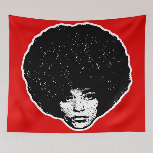 Item preview, Angela Davis ~ Fight for your rights - Black version designed and sold by MINDTHECHERRY.