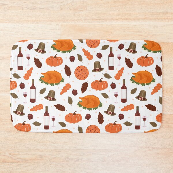 Item preview, Thanksgiving day autumn seamless pattern designed and sold by Akimatax ✯✯✯✯✯.