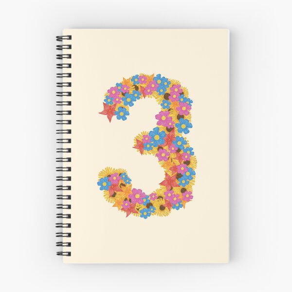 Item preview,  Three/ Number Three /  3 / Numbers / Kindergarten / Preschool / Back To School designed and sold by Naglaa Store.