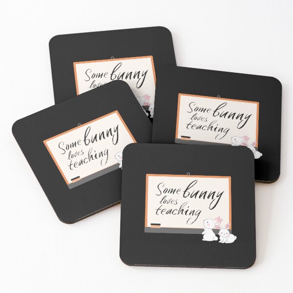 Item preview, Some Bunny Loves Teaching with Board designed and sold by ilalang-by-eka.